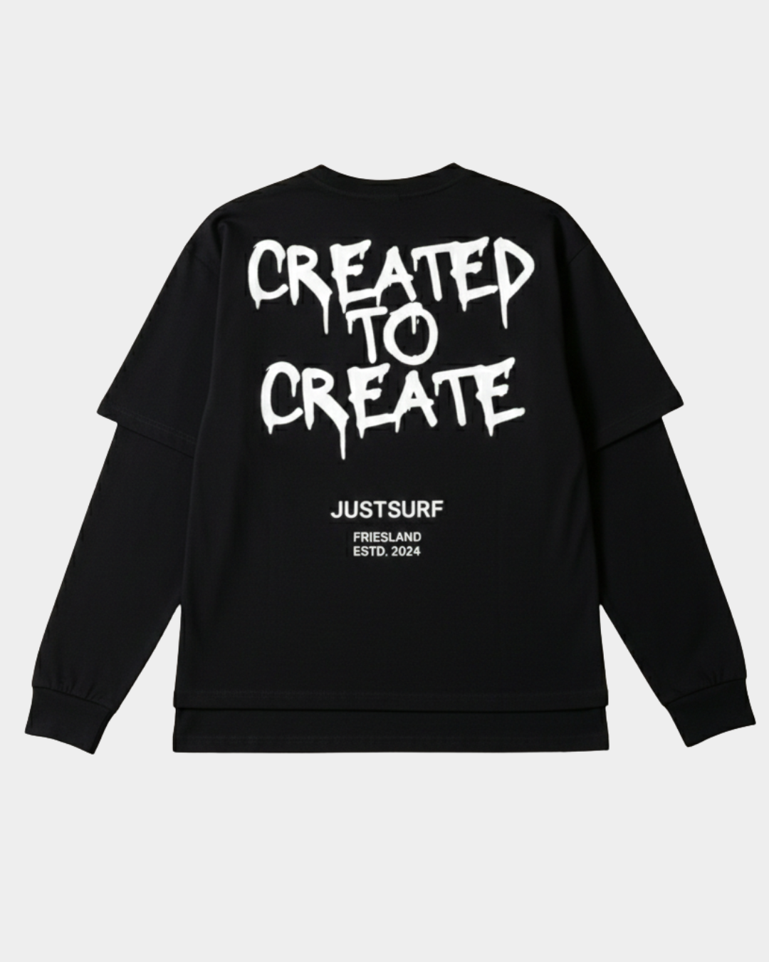 CREATED TO CREATE | OVERSIZED LONGSLEEVE
