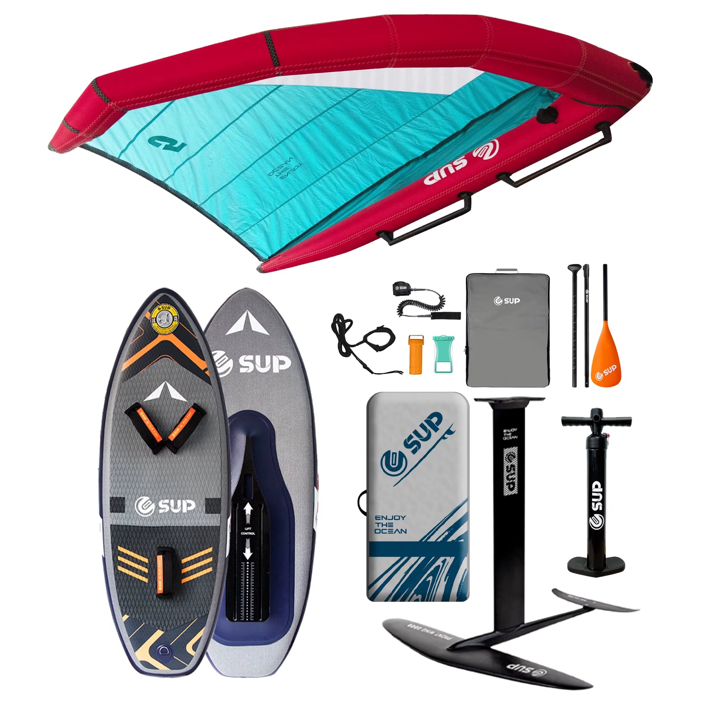 WINGFOIL BEGINNER FULL SET UP I JUSTSURF