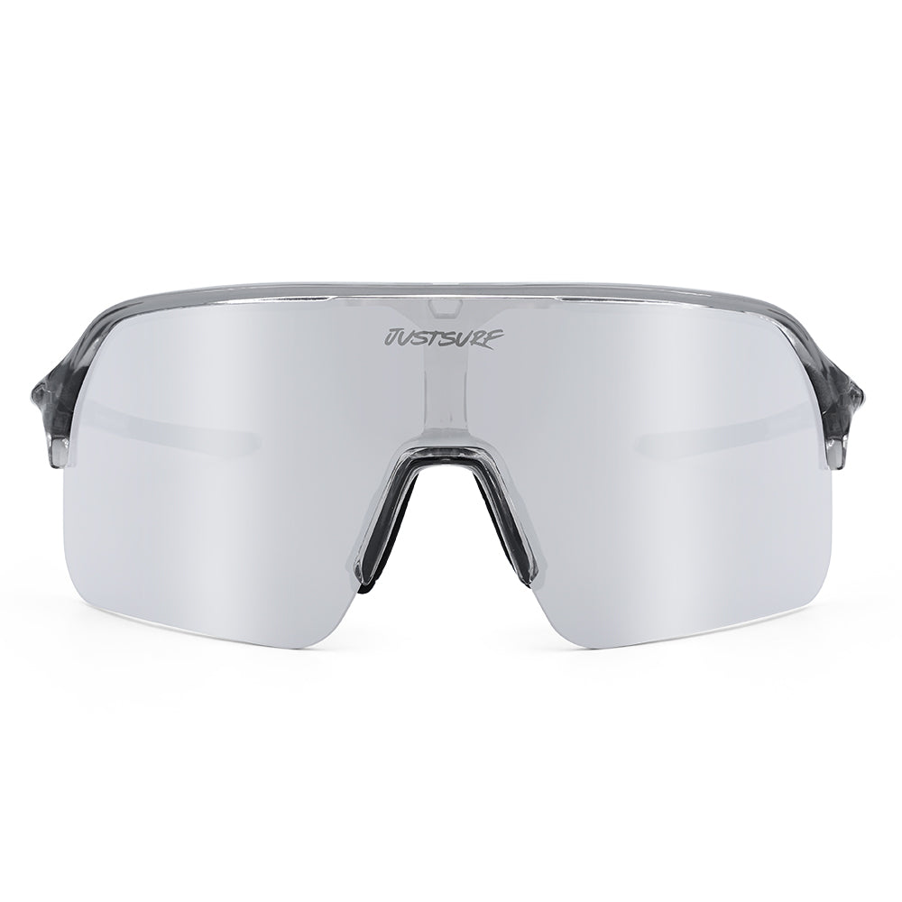 JUSTSURF EYEWEAR I SPORT SUNGLASSES TRANSPARENT UV-400