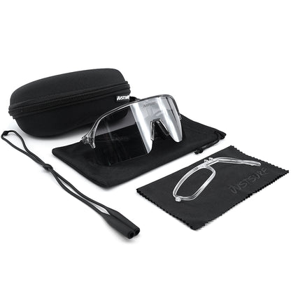JUSTSURF EYEWEAR I SPORT SUNGLASSES TRANSPARENT UV-400
