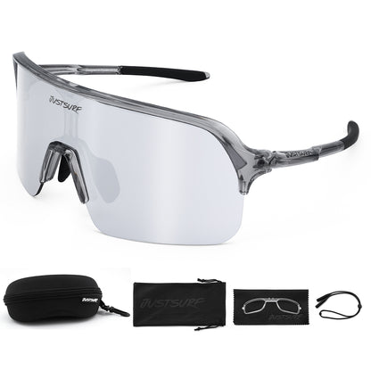 JUSTSURF EYEWEAR I SPORT SUNGLASSES TRANSPARENT UV-400