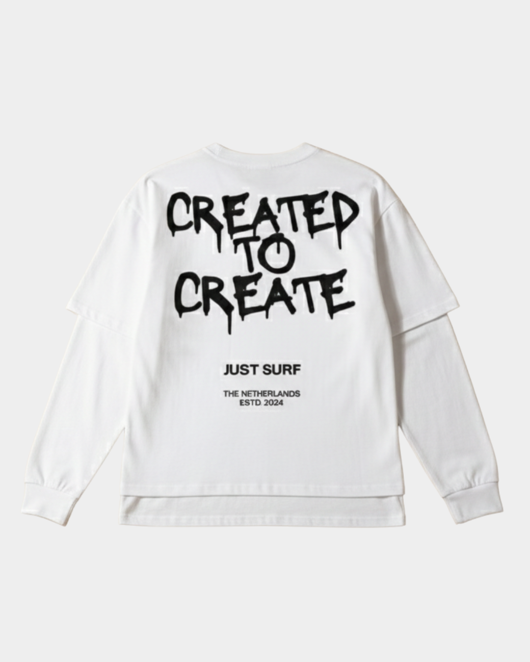 CREATED TO CREATE | OVERSIZED LONGSLEEVE