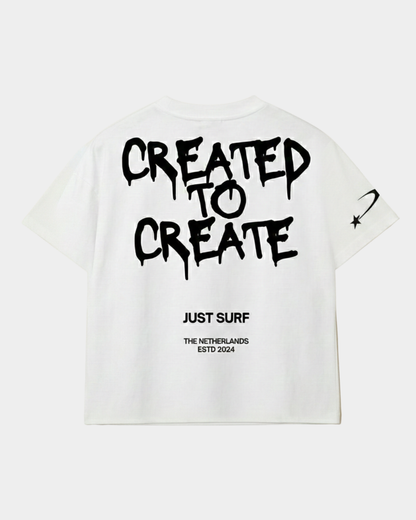 CREATED TO CREATE | OVERSIZED TEE