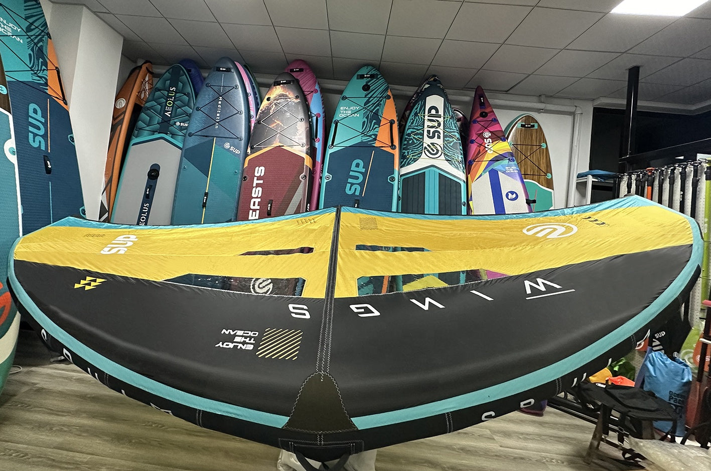 WINGFOIL BEGINNER FULL SET UP I JUSTSURF