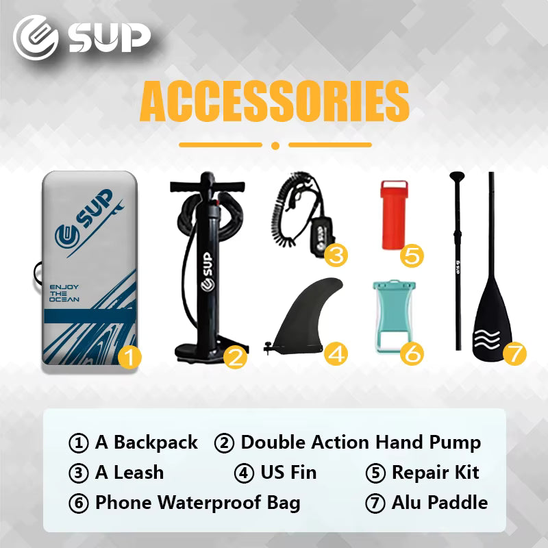 JUSTSUP I PIRATE TOURING SUP BOARD