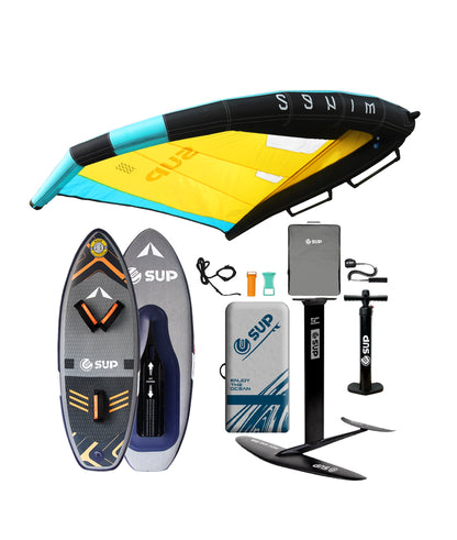 WINGFOIL BEGINNER FULL SET UP I JUSTSURF