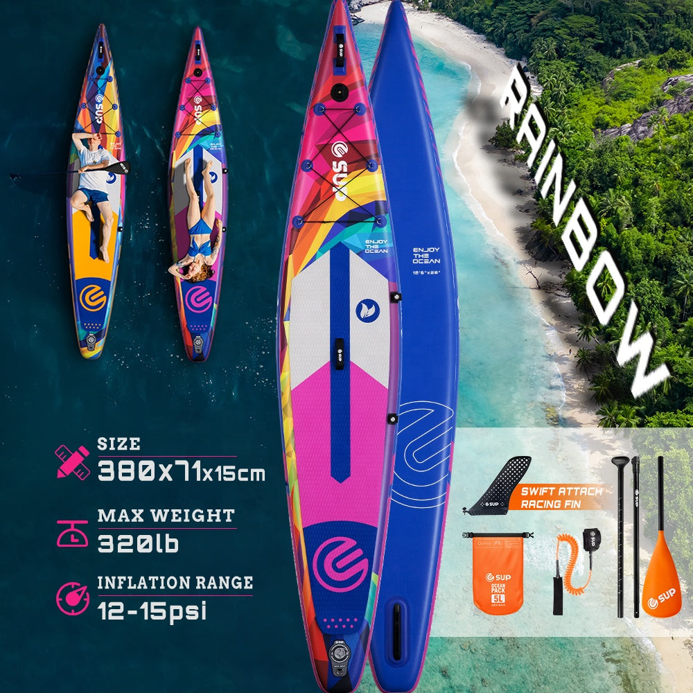 Race Sup Board I 3,8M high quality I JUSTSURF surfschool