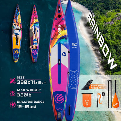 Race Sup Board I 3,8M high quality I JUSTSURF surfschool