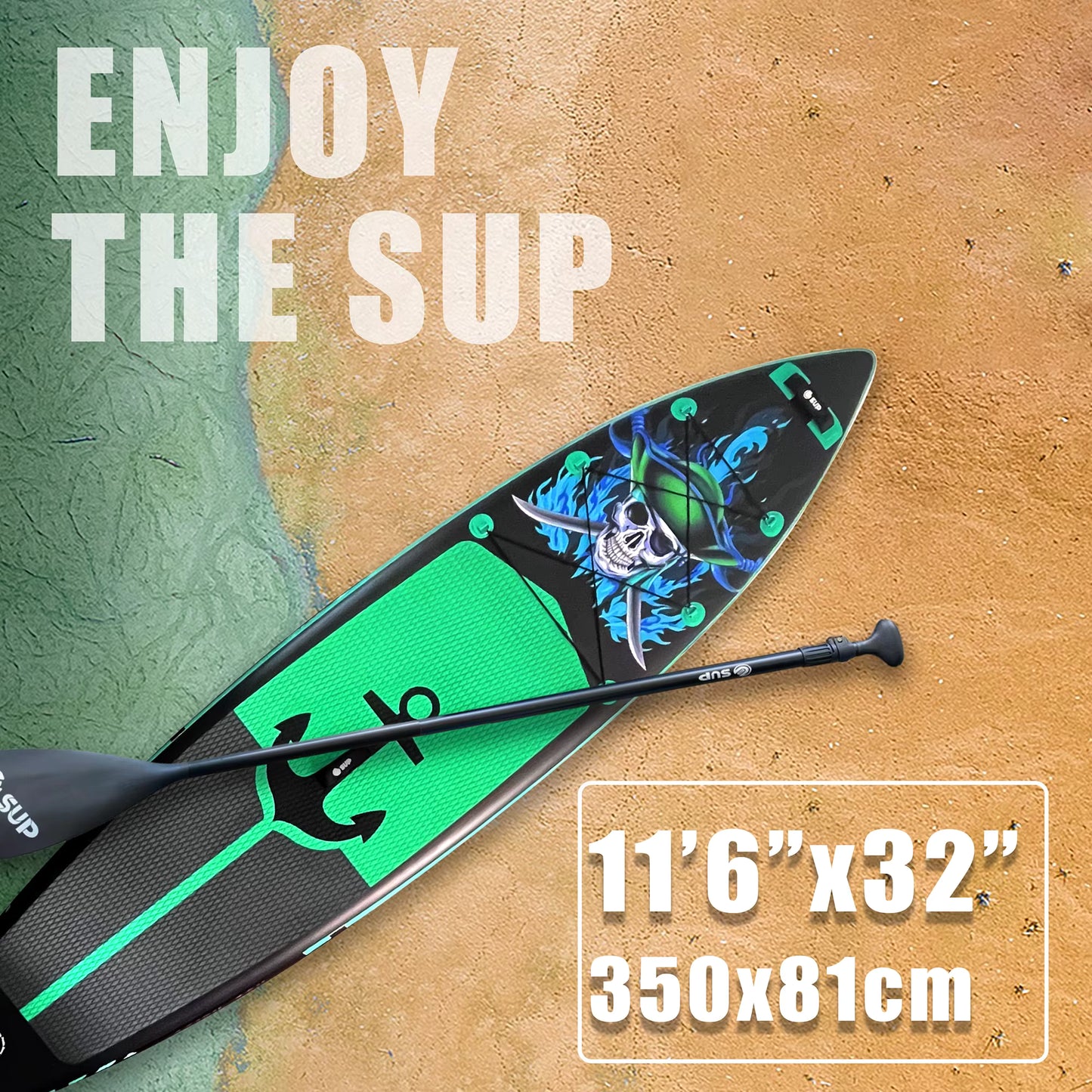 JUSTSUP I PIRATE TOURING SUP BOARD