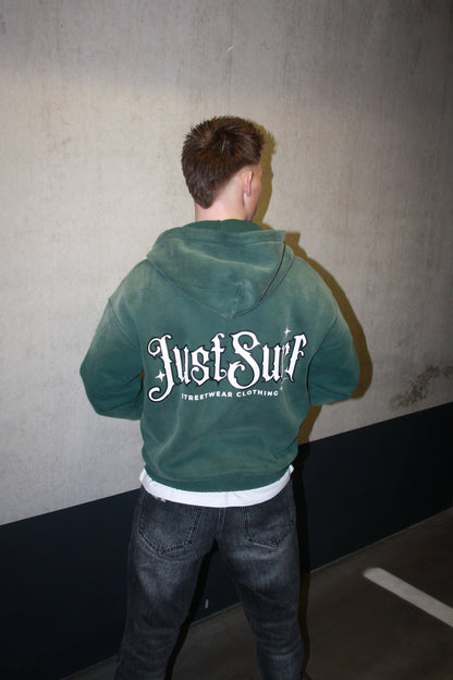JUSTSURF I ZIP UP HOODIE STREETWEAR