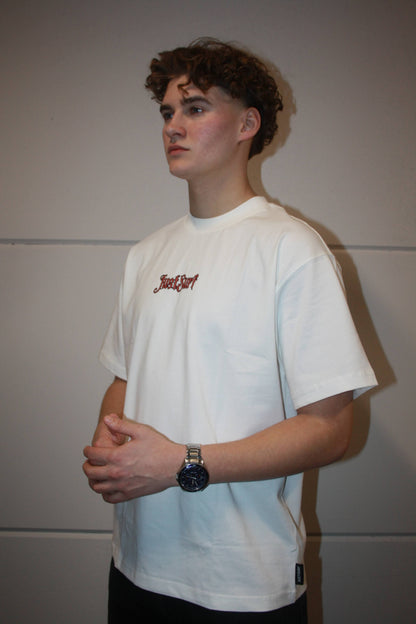 JUSTSURF | OVERSIZED STREETWEAR TEE WHITE