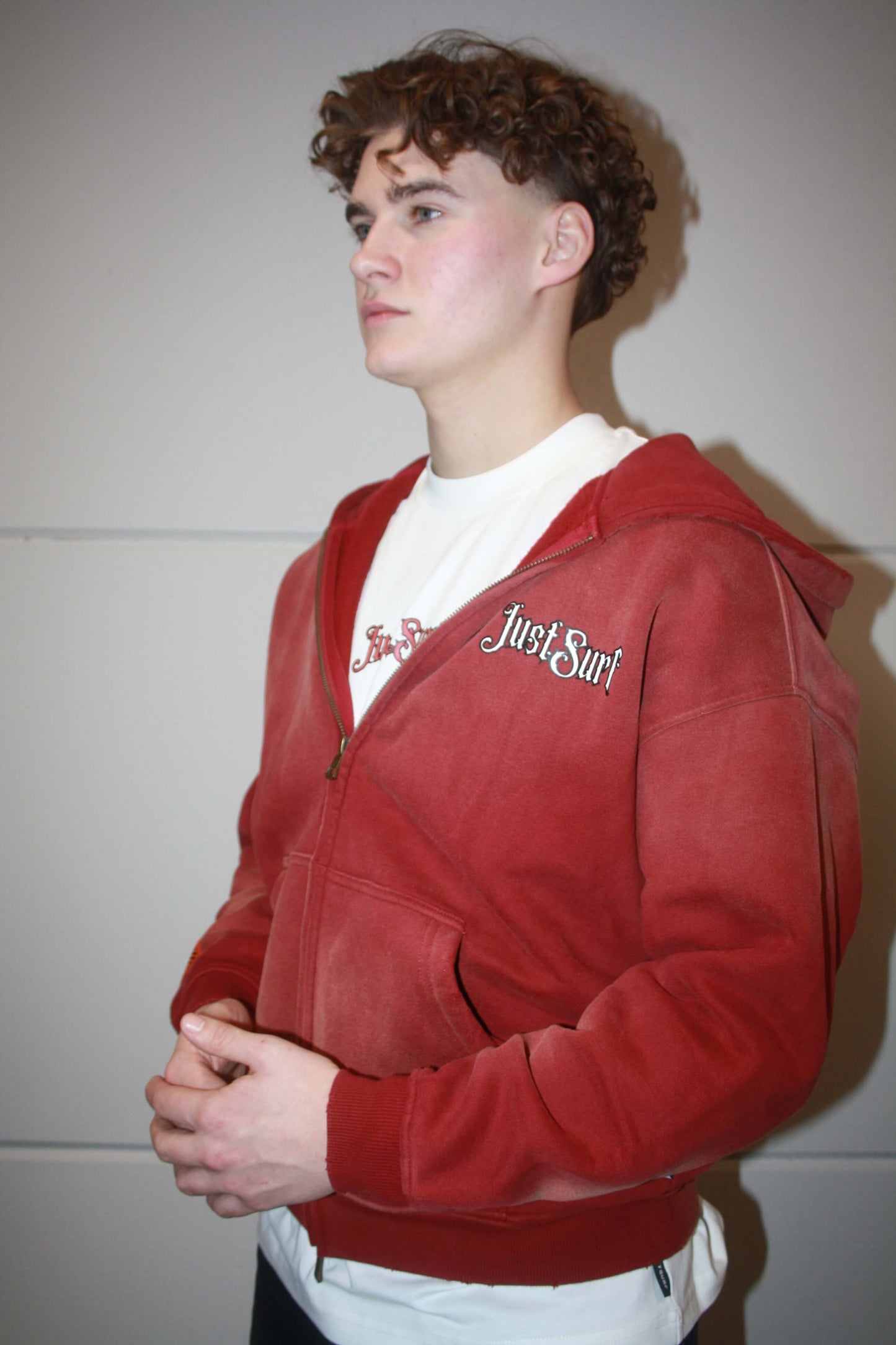 JUSTSURF I ZIP UP HOODIE STREETWEAR