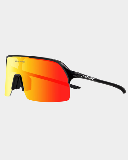 JUSTSURF EYEWEAR I SPORT SUNGLASSES BLACK UV-400