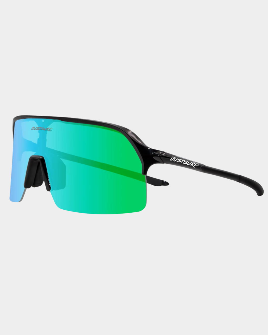 JUSTSURF EYEWEAR I SPORT SUNGLASSES BLACK UV-400