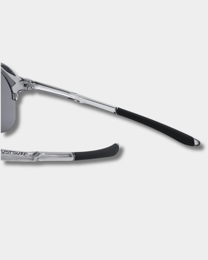 JUSTSURF EYEWEAR I SPORT SUNGLASSES TRANSPARENT UV-400