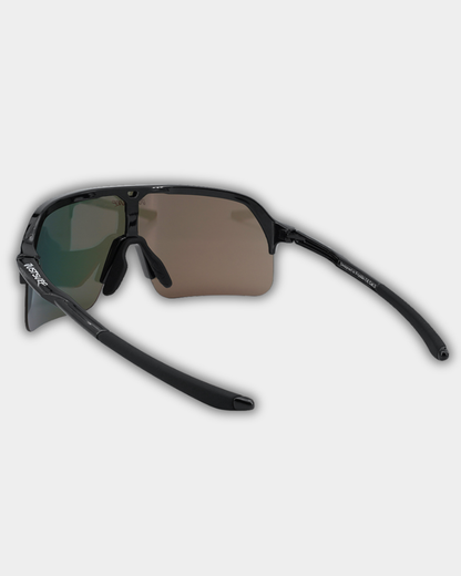 JUSTSURF EYEWEAR I SPORT SUNGLASSES BLACK UV-400