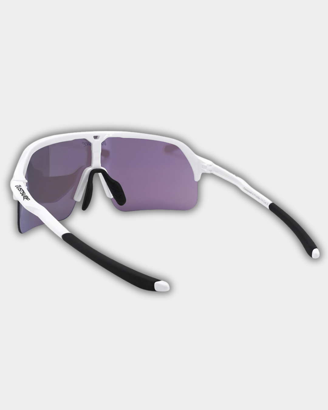 JUSTSURF EYEWEAR I SPORT SUNGLASSES WHITE UV400
