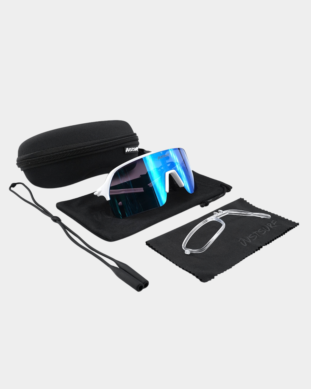 JUSTSURF EYWEAR I ONLY LENS COLLOR BLUE