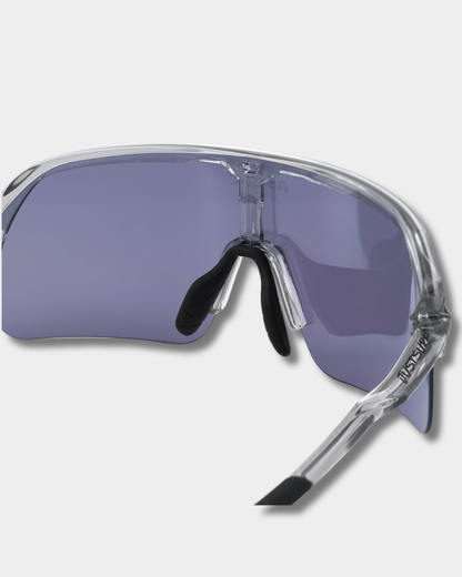 JUSTSURF EYEWEAR I SPORT SUNGLASSES TRANSPARENT UV-400