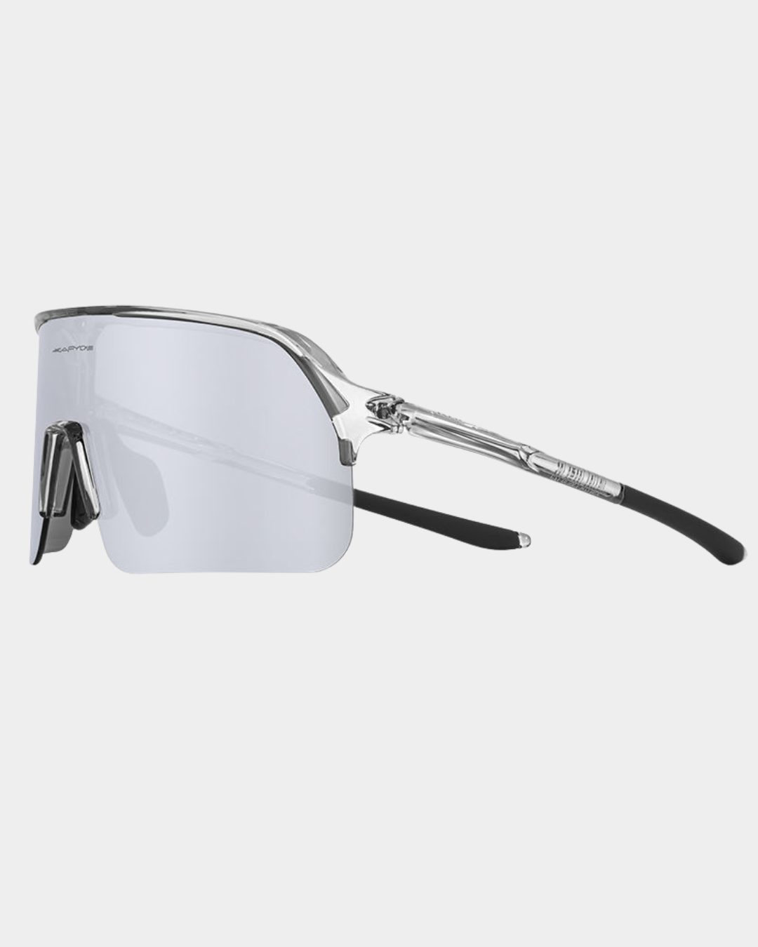 JUSTSURF EYEWEAR I SPORT SUNGLASSES TRANSPARENT UV-400