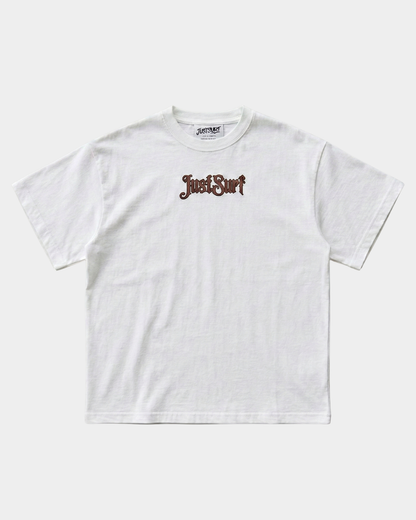 JUSTSURF | OVERSIZED STREETWEAR TEE WHITE