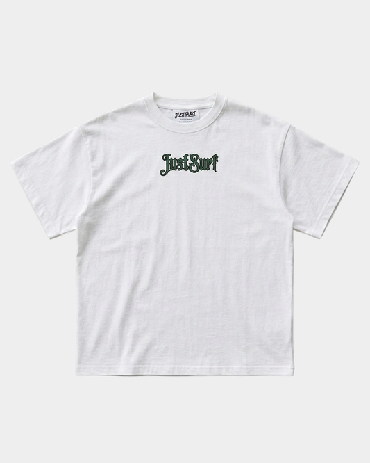 JUSTSURF | OVERSIZED STREETWEAR TEE WHITE