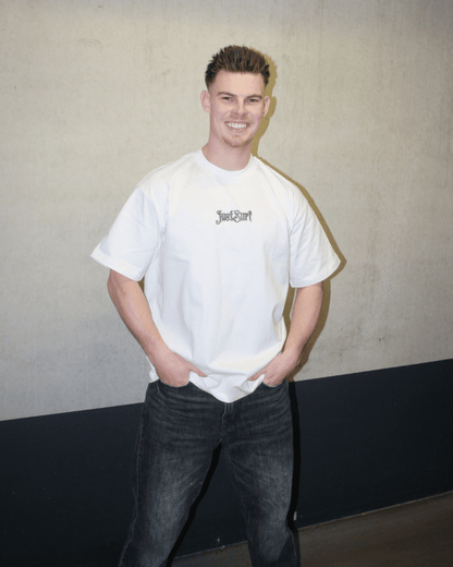 JUSTSURF | OVERSIZED STREETWEAR TEE WHITE