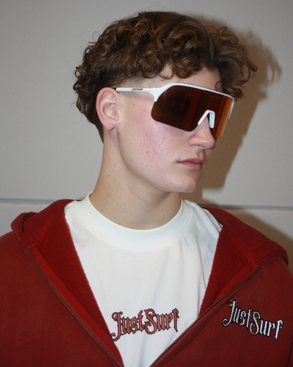 JUSTSURF EYEWEAR I SPORT SUNGLASSES WHITE UV400