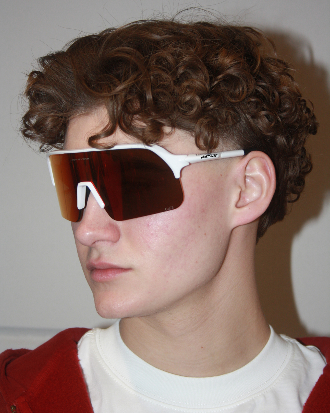JUSTSURF EYEWEAR I SPORT SUNGLASSES WHITE UV400