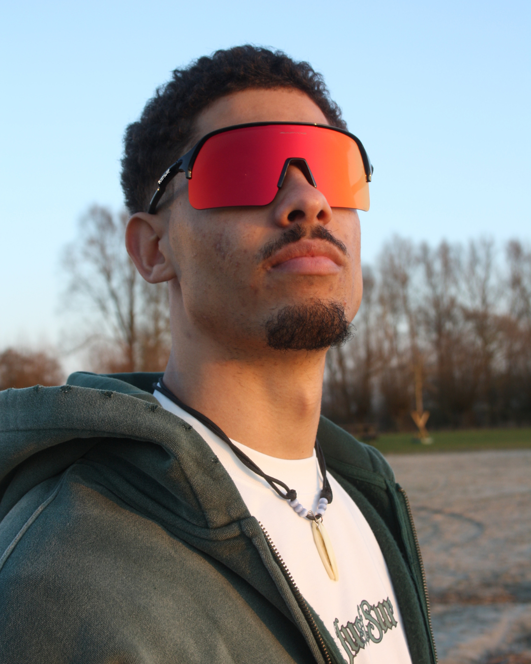 JUSTSURF EYEWEAR I SPORT SUNGLASSES BLACK UV-400